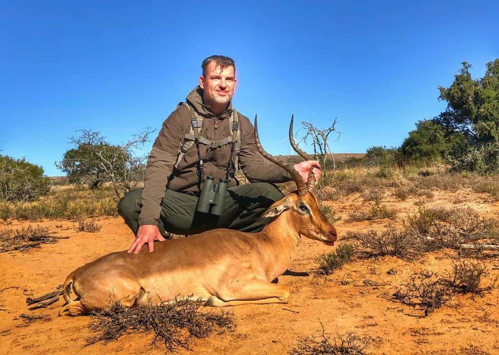 Impala trophy shot during our African Hunting Safari.