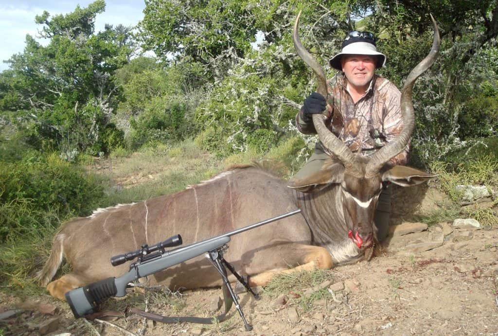 Kudu trophy taken on our first African hunting trip in 2012