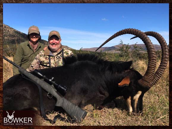 Nick Bowker Africa sable hunt package