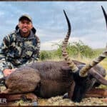 Africa hunting black impala with Nick bowker.