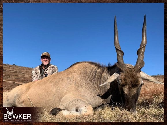 Africa eland hunting with Nick Bowker.
