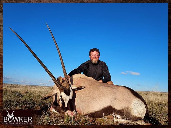 Africa hunting with Nick Bowker.