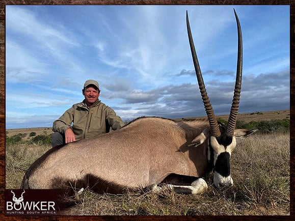 Africa hunting. Gemsbok hunting with Nick Bowker.