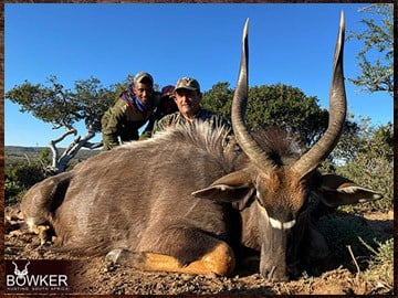 Africa nyala hunting with Nick Bowker