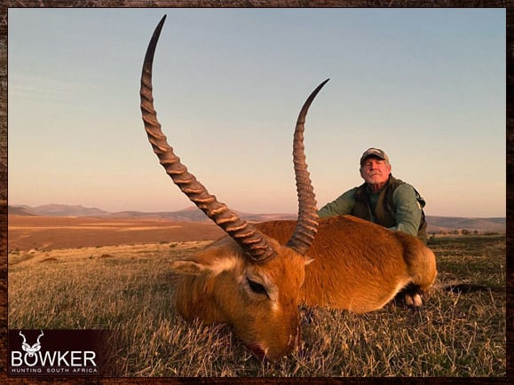 Africa hunting Red Lechwe with Nick Bowker.