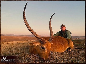 Africa hunting Red Lechwe with Nick Bowker