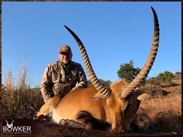 Africa hunting red lechwe.
