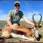 Africa hunting. Springbok hunt with Nick Bowker.