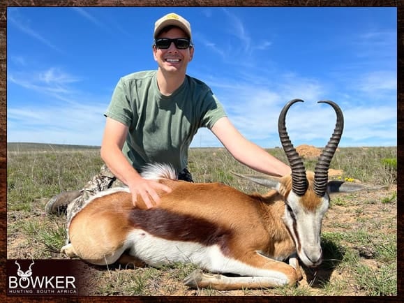Africa hunting. Gemsbok hunting with Nick Bowker.
