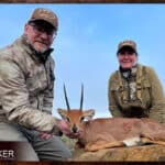 African steenbok hunting with Nick Bowker.