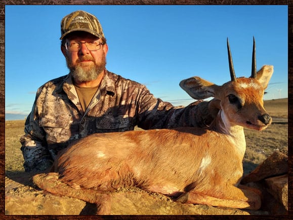 Africa steenbok hunting with Nick Bowker.