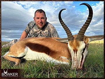 Africa springbok hunt 2023.