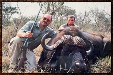 African Buffalo trophy shot as part of a Cape Buffalo package