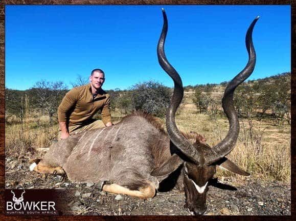 Hunting in Africa with Nick Bowker. Kudu hnt.