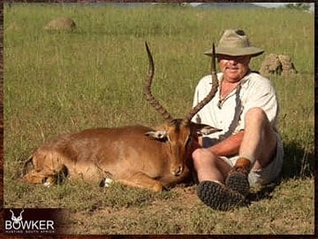 African impala hunt.