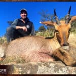 African mountain reedbuck hunting