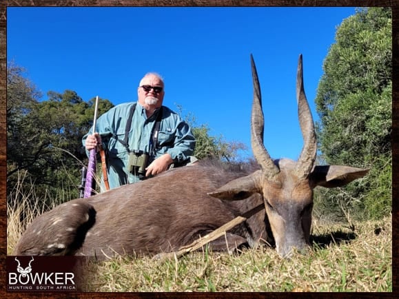 African safari bushbuck hunt with Nick Bowker.
