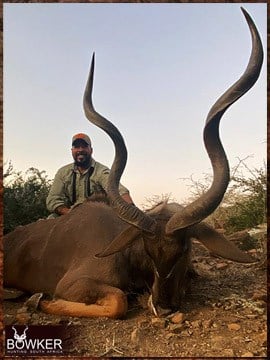 African safari kudu hunt with Nick Bowker