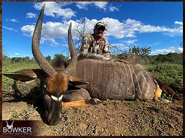 African safari nyala hunt.