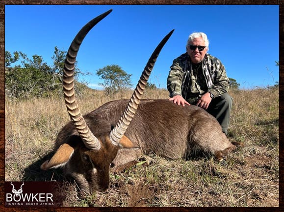 African safari waterbuck hunt with Nick Bowker.