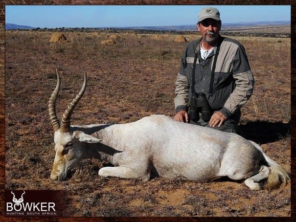 Blesbok hunting is always done out on the open plains.