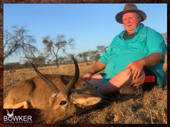 Common Reedbuck trophy taken in South Africa