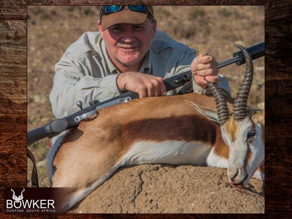 Springbok cull hunted with Nick Bowker hunting