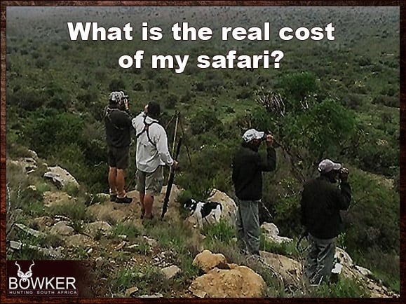 How to determine the real cost of your safari?