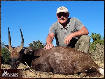 Discount african bushbuck hunt safari with Nick Bowker.