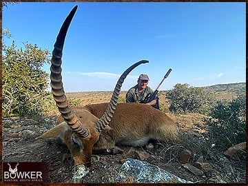 Discount african red lechwe hunt safari with Nick Bowker.