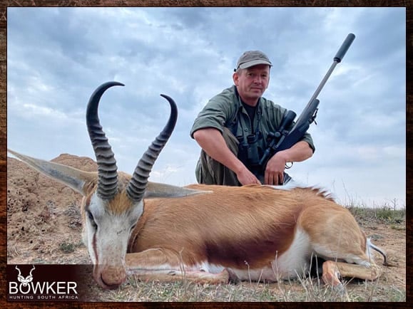 Discount african springbok hunt safari with Nick bowker.