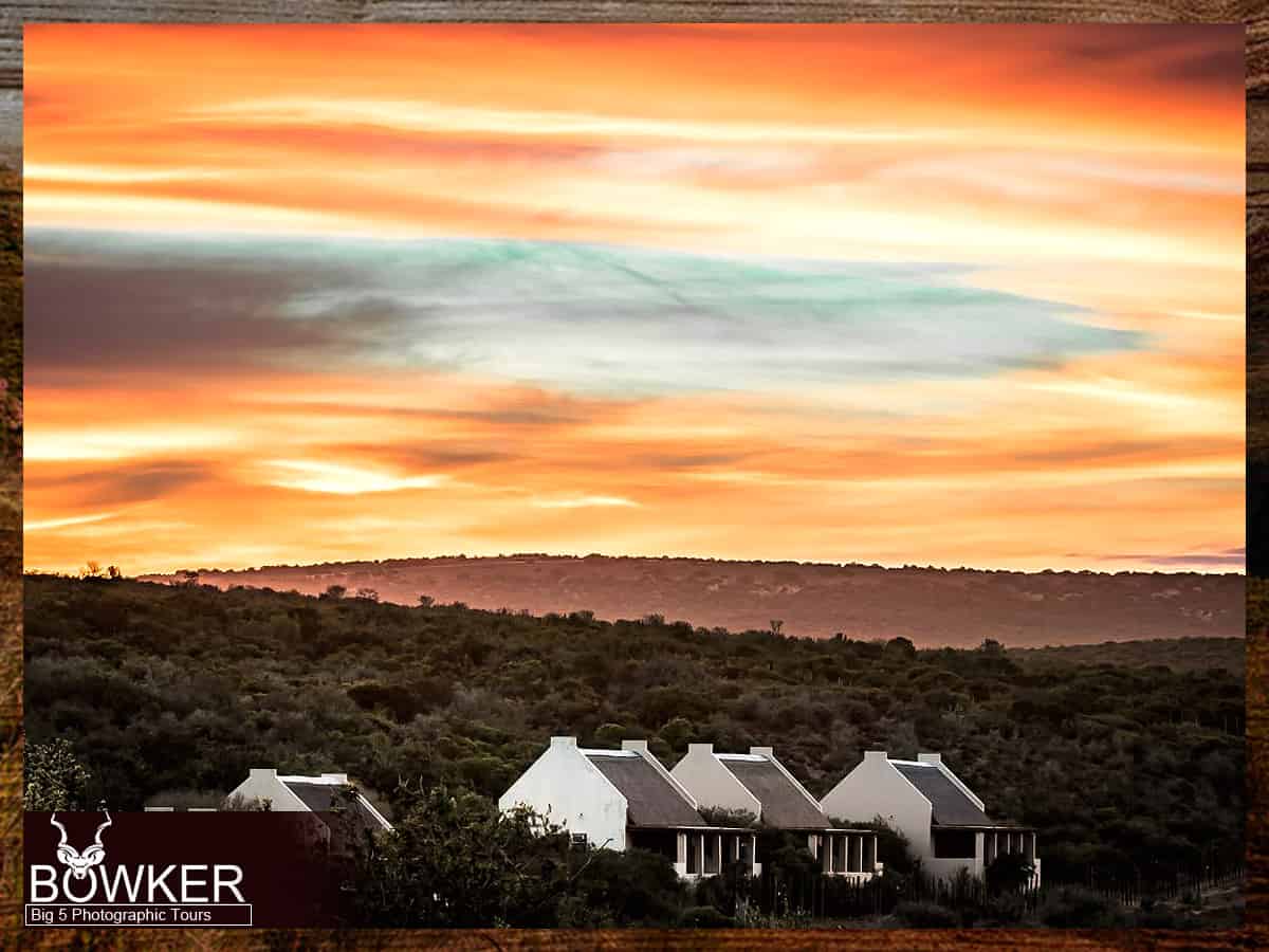 Addo elephant park view of cottages for big 5 safari