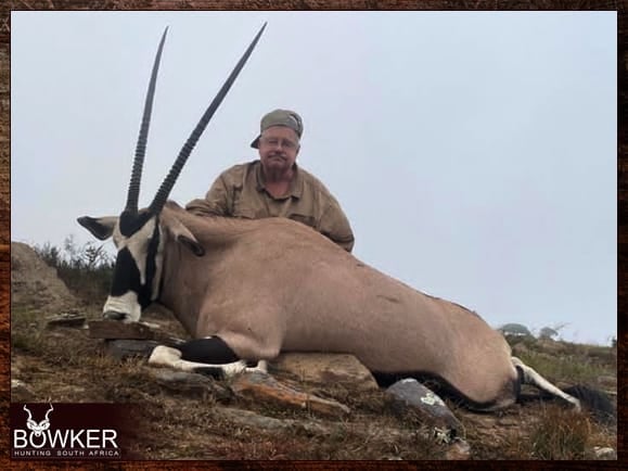 Review of Nick Bowker Hunting - gemsbok trophy.