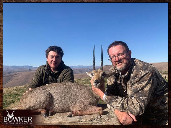 Grey Rhebok hunt with Nick Bowker hunting.