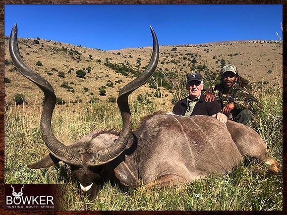 Big kudu hunting with Nick Bowker in the Eastern Cape.