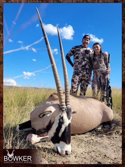 Hunting in Africa with Nick Bowker. Gemsbok.