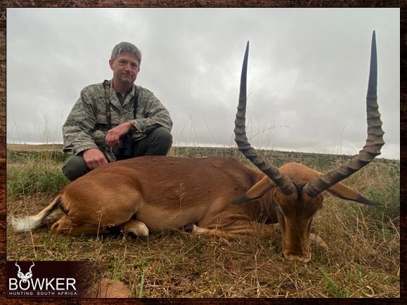 Impala African safari hunt with Nick Bowker.