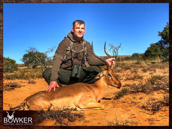 Impala trophy shot during our African Hunting Safari.