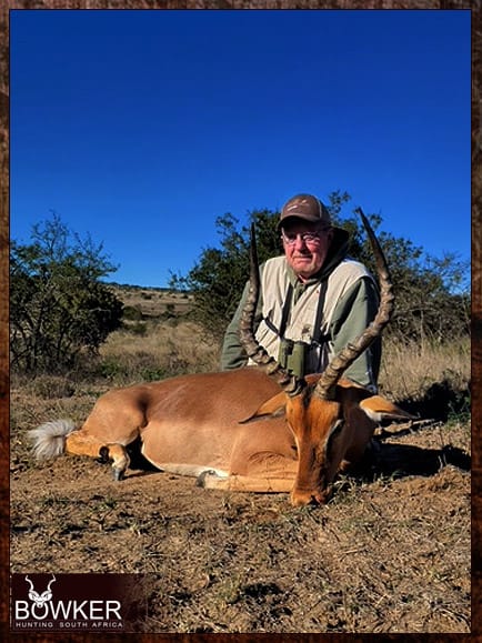 Impala hunting with Nick Bowker.