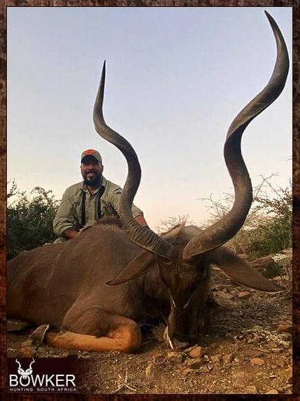 Hunting kudu with a tactical scope is essential.