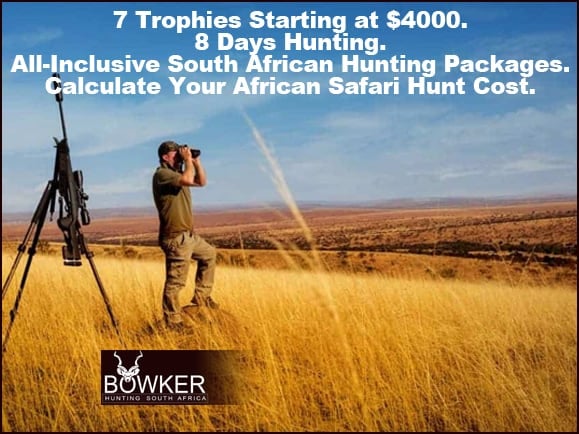 Plains game hunting packages with Nick Bowker