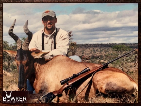 Red Hartebeest trophy hunting