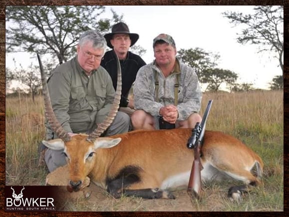 Red lechwe trophy shot with Nick Bowker Hunting.