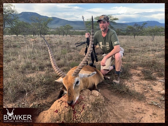 Red Lechwe hunting in South Africa.