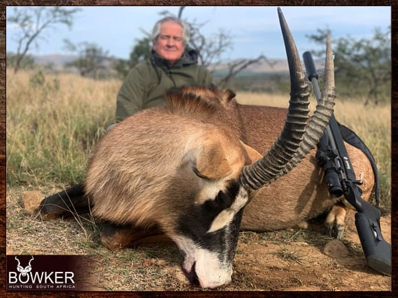 Roan Antelope hunting Safari with Nick Bowker.