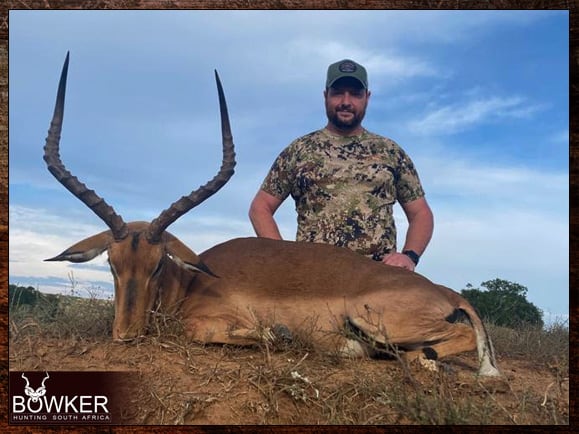 Safari style free range hunt with Nick Bowker.