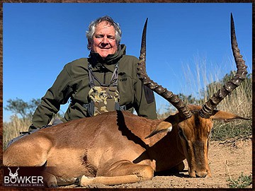 mpala trophy hunted in South Africa.