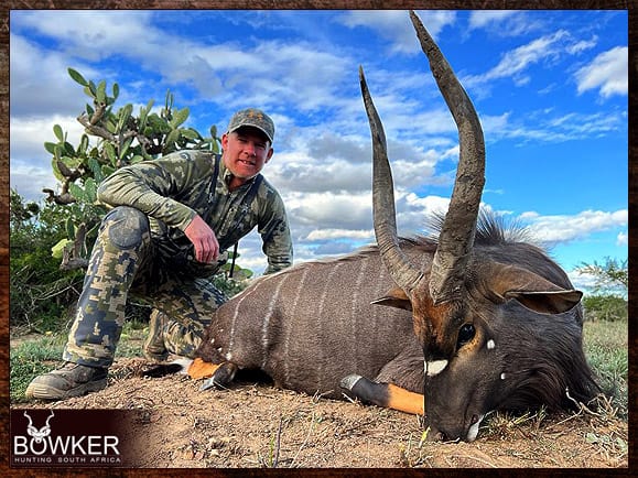 South African nyala safari hunt with Nick Bowker.