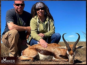 Springbok hunted safari style.