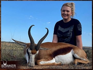 Springbok hunted safari style.
